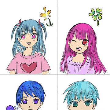かわいい子たち
