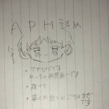 APH詰め