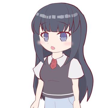 なぜまほメインキャラぷち立ち絵