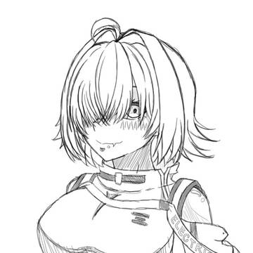 エレグ 下描き