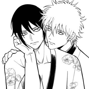 銀高⑦(短い漫画や絵まとめ)