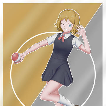 ポケモン　セレナ×ミニスカート　②