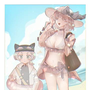 夏だ！海だ！おねショタだ〜！！！