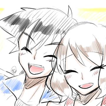 笑って