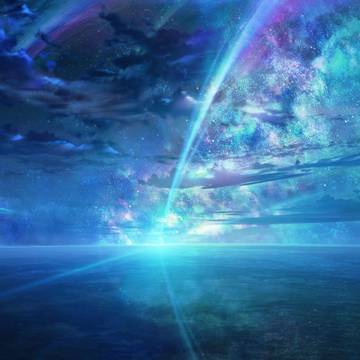 天の川と星々