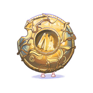 一只无害的黄金小蜗