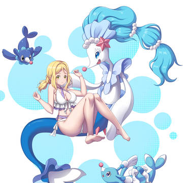 鞠莉ちゃんとアローラ水御