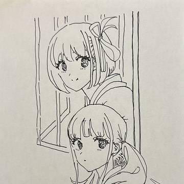 リコリコショートムービーの落書き