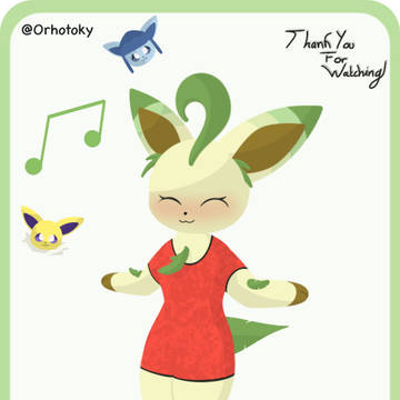 Dancing Leafy!