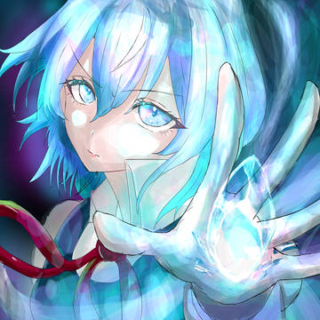 チルノを描きました！