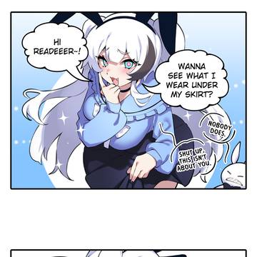 Sally Lifts Her Skirt