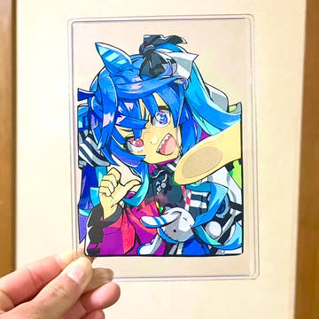 【ウマ娘】ツインターボ 切り絵