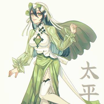 お茶擬人化　太平猴魁