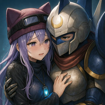 サヨ×ディアナモン　デジモンストーリームーンライト