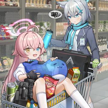 星野白子购物去了~