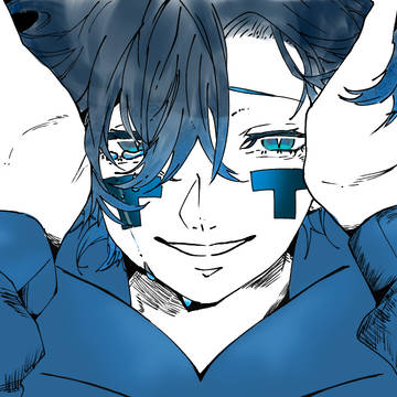 ヴィランで青井ラディ描いてみました※トレス