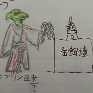 巫女のゴブリンさん