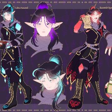 Skkias's Character Design