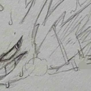 メガゲンガー落書き
