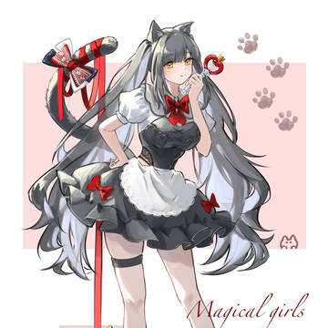 黒猫×魔法少女