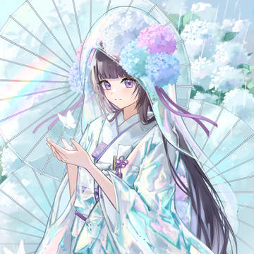 紫陽花の花嫁
