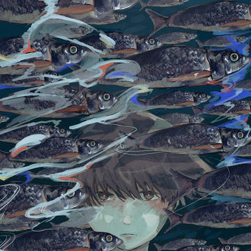 還る途中