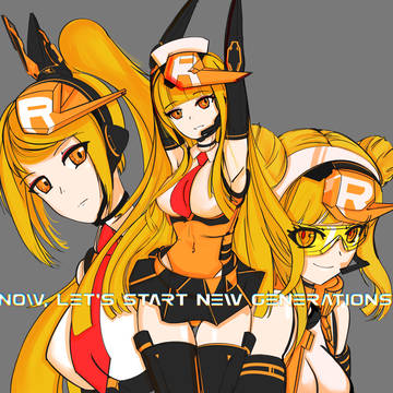 RYZEN three girl new concept