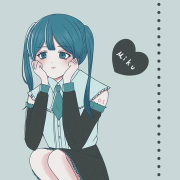 地雷っぽいミクちゃん
