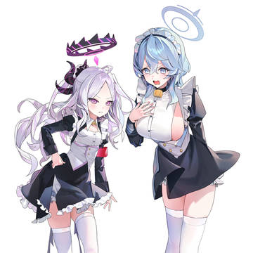 メイド  AmauAko&空崎ヒナ