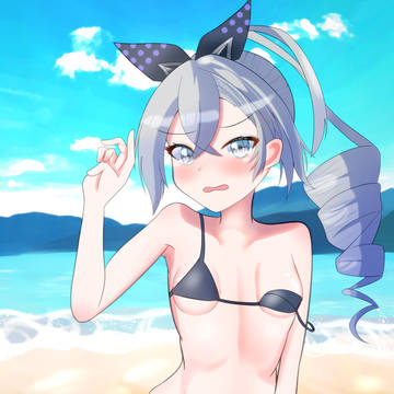 水着銀狼