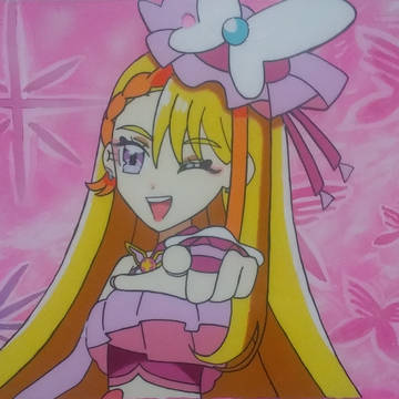 【ひろがるスカイ！】キュアバタフライ描いてみた【プリキュア】