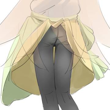 しずくちゃんのおちり