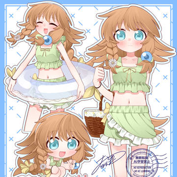 夏だね！しずくちゃん！