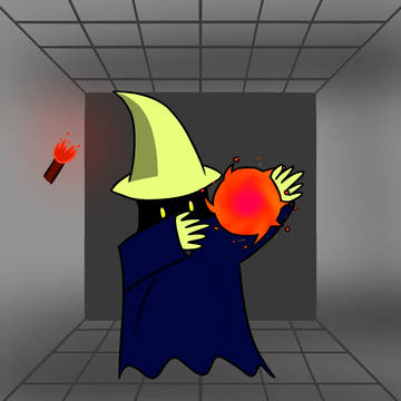 FF3の黒魔道士