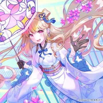 【季節外れの桜】