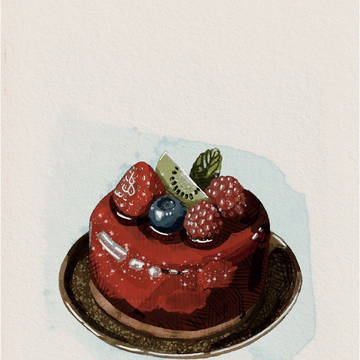 フルーツケーキ