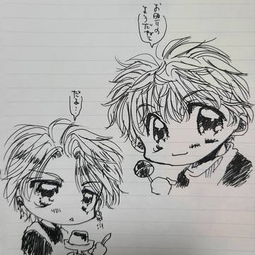 落書きラキア、玄蕃