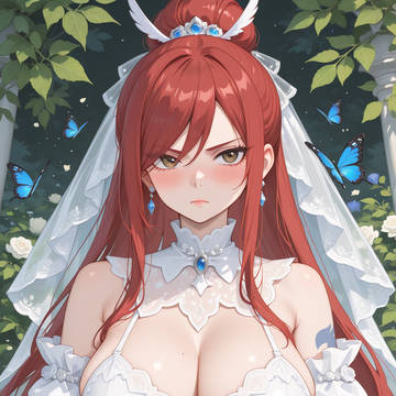 Erza Scarlet June Bride