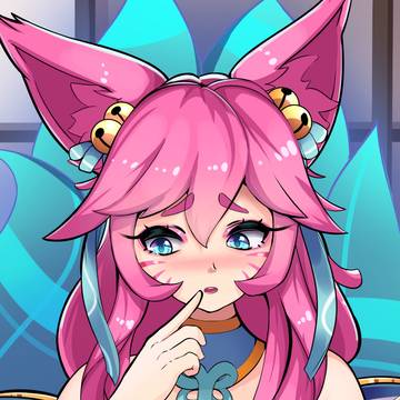 Ahri's trying to ask you...