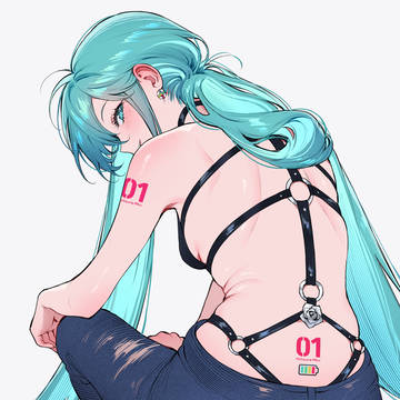 ボンデージのミク