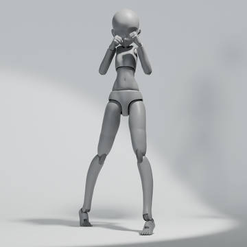 Female Full Body Articulated