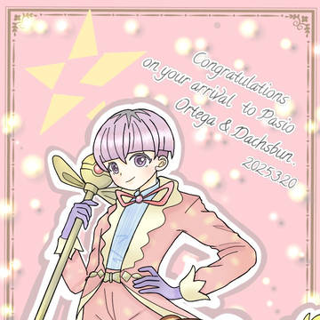 パシオデビュー記念に描いた絵
