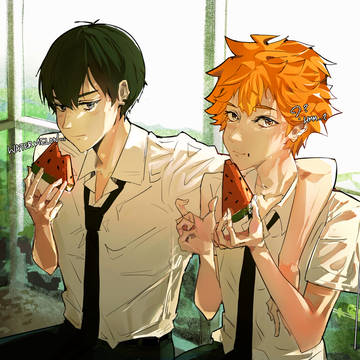 Watermelon and summer