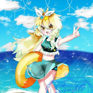 水着まりさ