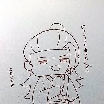 ガラスペンで描いてみた。