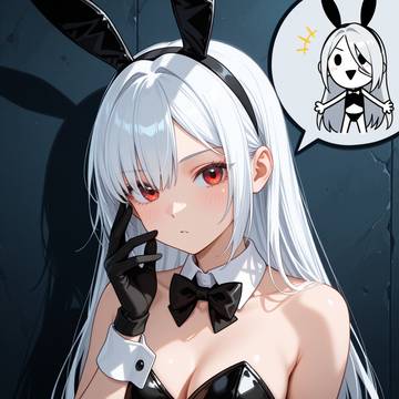 一只兔女郎肆爷