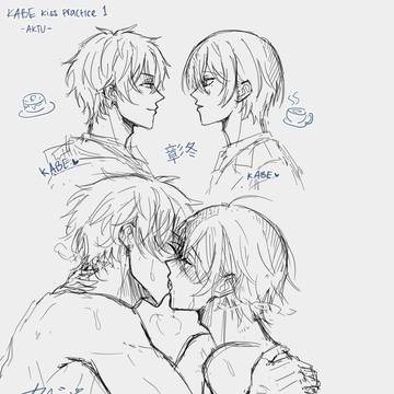 🥞☕ キスシーン練習 rkgk Log 1