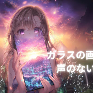 ガラスの画面と、声のない私
