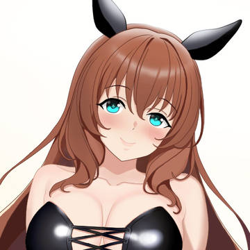 今度着る予定のバニーガール型水着を事前に見せてくれる激マブ