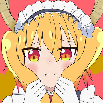 髪で顔を隠そうとするトールさま